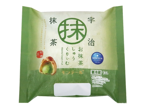 お抹茶シュークリーム