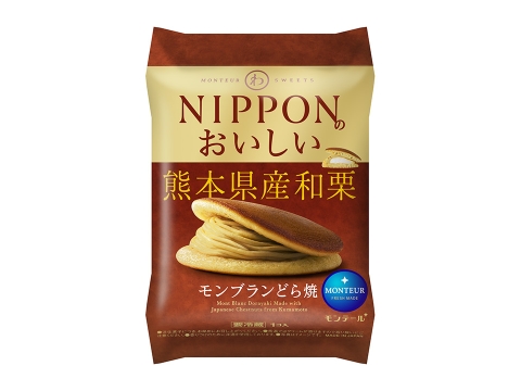【わスイーツ】熊本県産和栗・モンブランどら焼