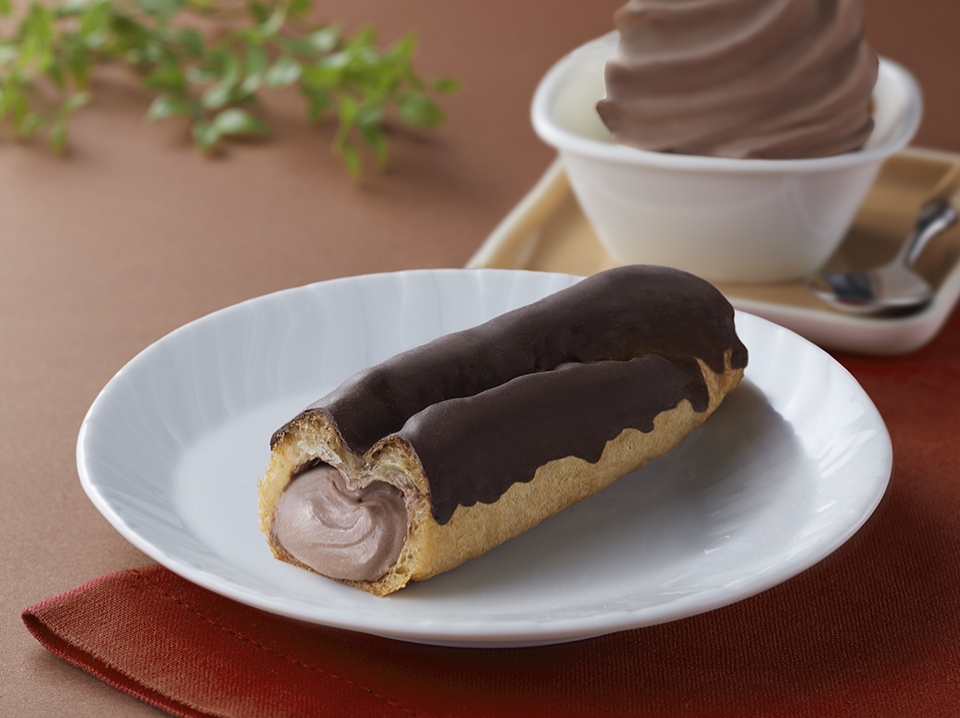 北海道ソフトのエクレア・チョコ