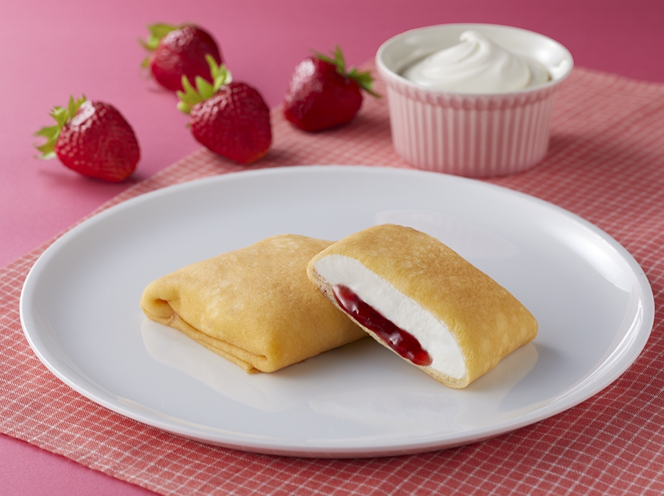 もちもちクレープ・苺ショート