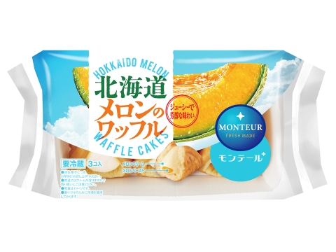 ３Ｐ北海道メロンのワッフル