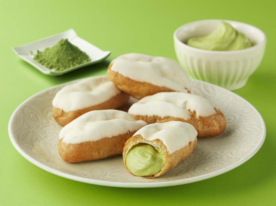 ５Ｐまろやか抹茶ミルクのプチエクレア