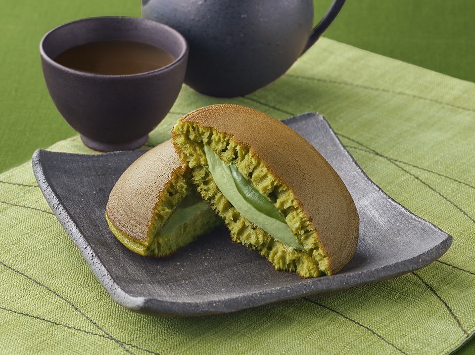 【わスイーツ】ふんわりどら焼・深み抹茶