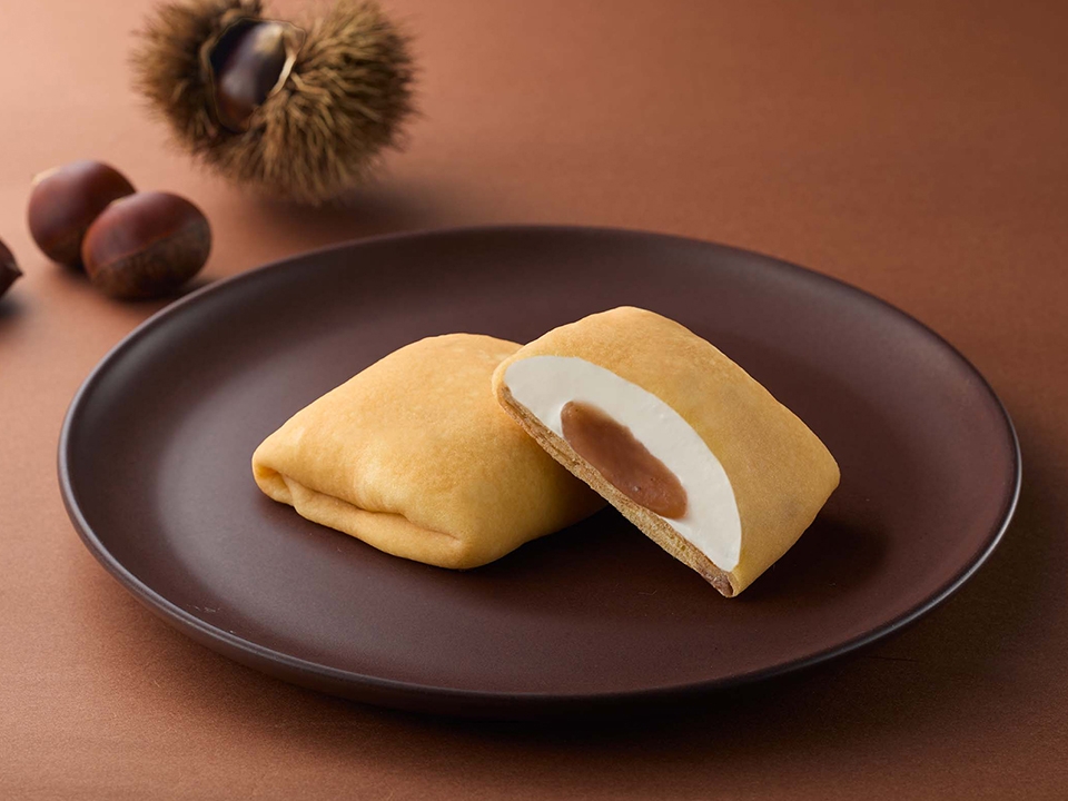 もちもちクレープ・モンブラン