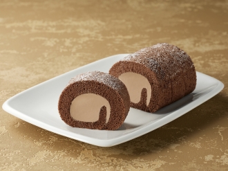 ４Ｐ牛乳と卵の手巻きロール・生チョコ